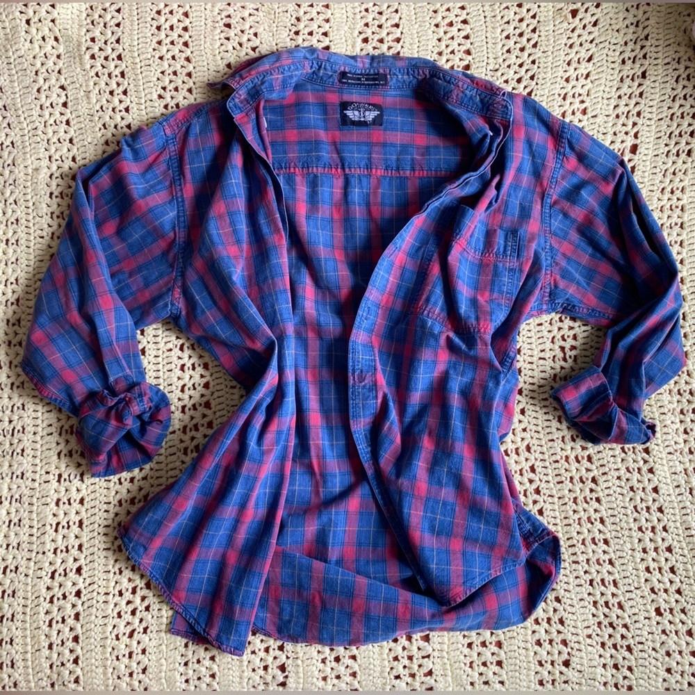 80s vintage Dockers Levi’s flannel - oversized-